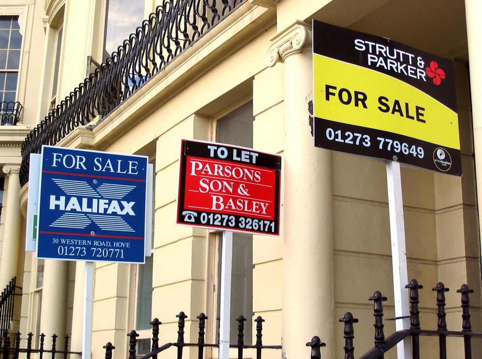 For sale signs