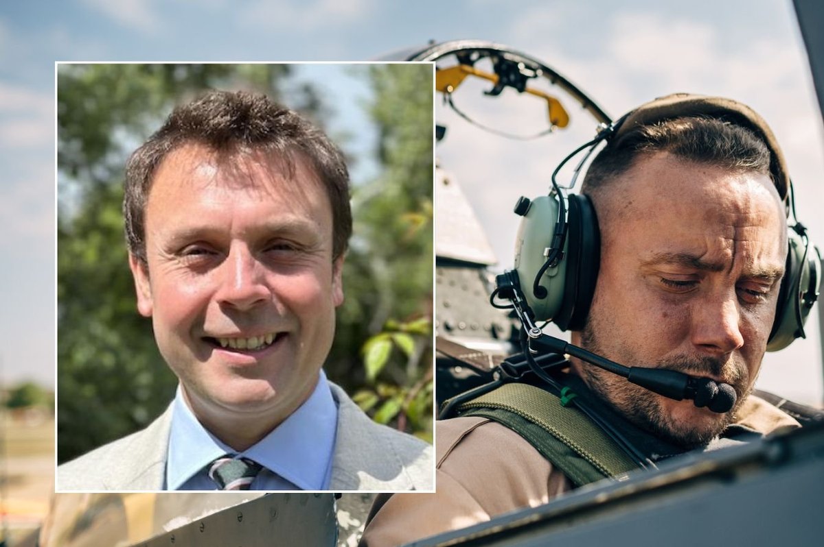 Forbes McKenzie and UK soldier