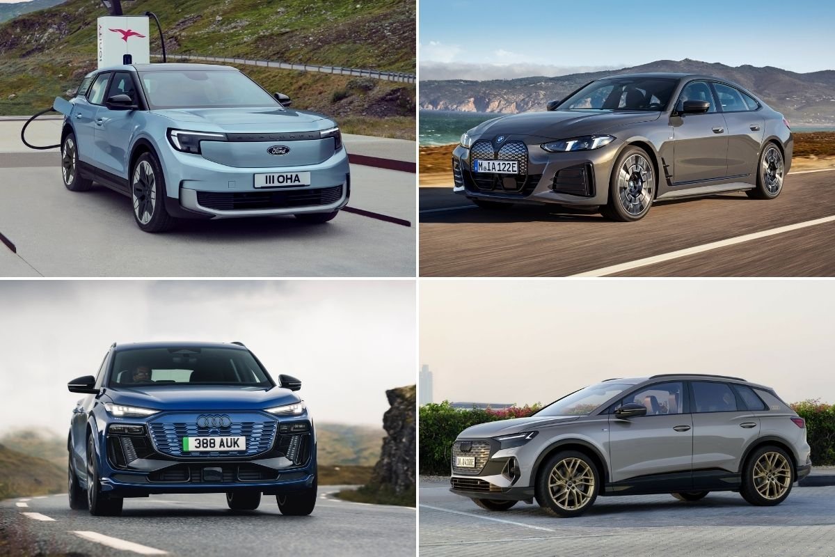 Ford Explorer, BMW i4, Audi Q4 e-tron and Audi Q6 e-tron
