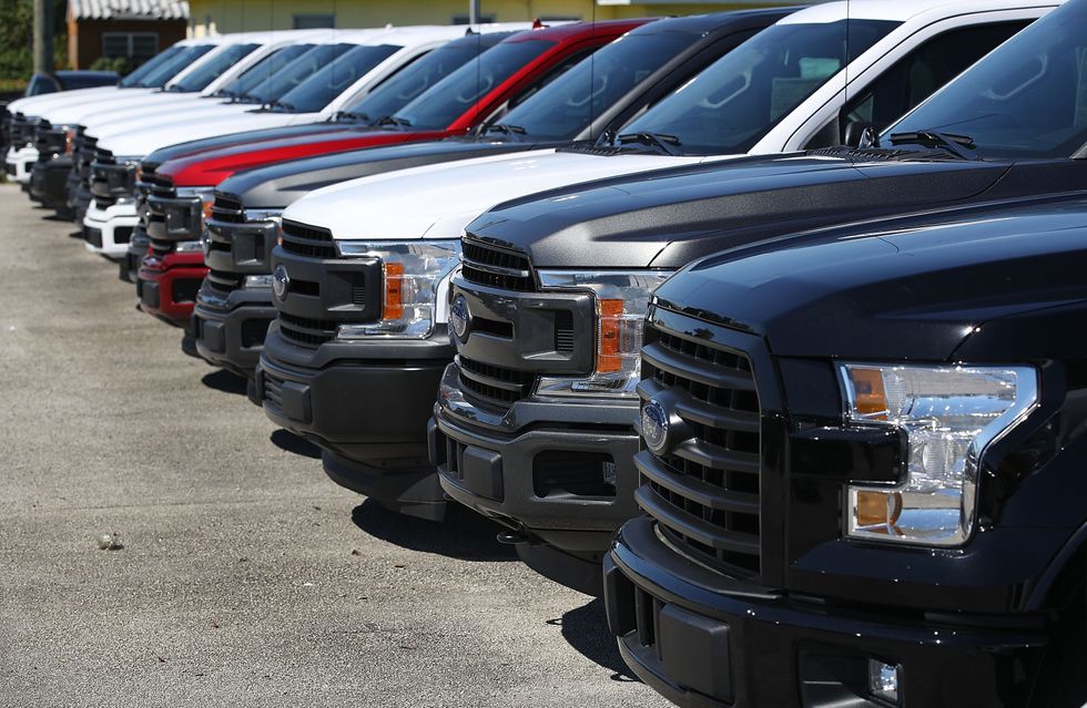 Ford F-150s