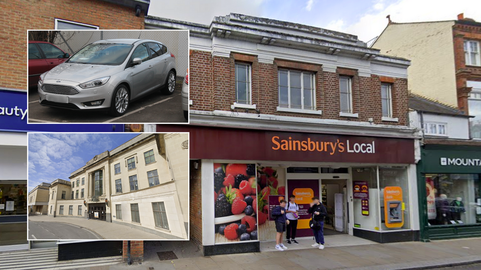 Ford Focus/Sainsbury's/Oxford Crown Court