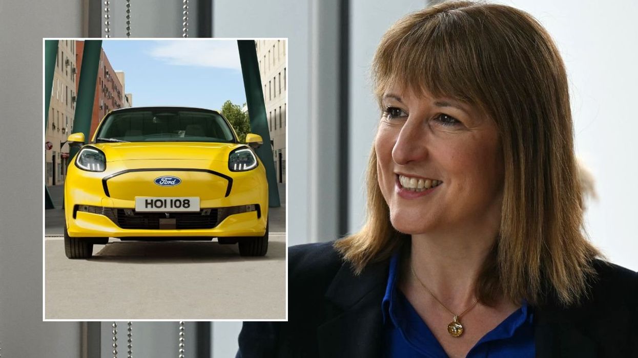 Ford Puma Gen-E and Chancellor Rachel Reeves