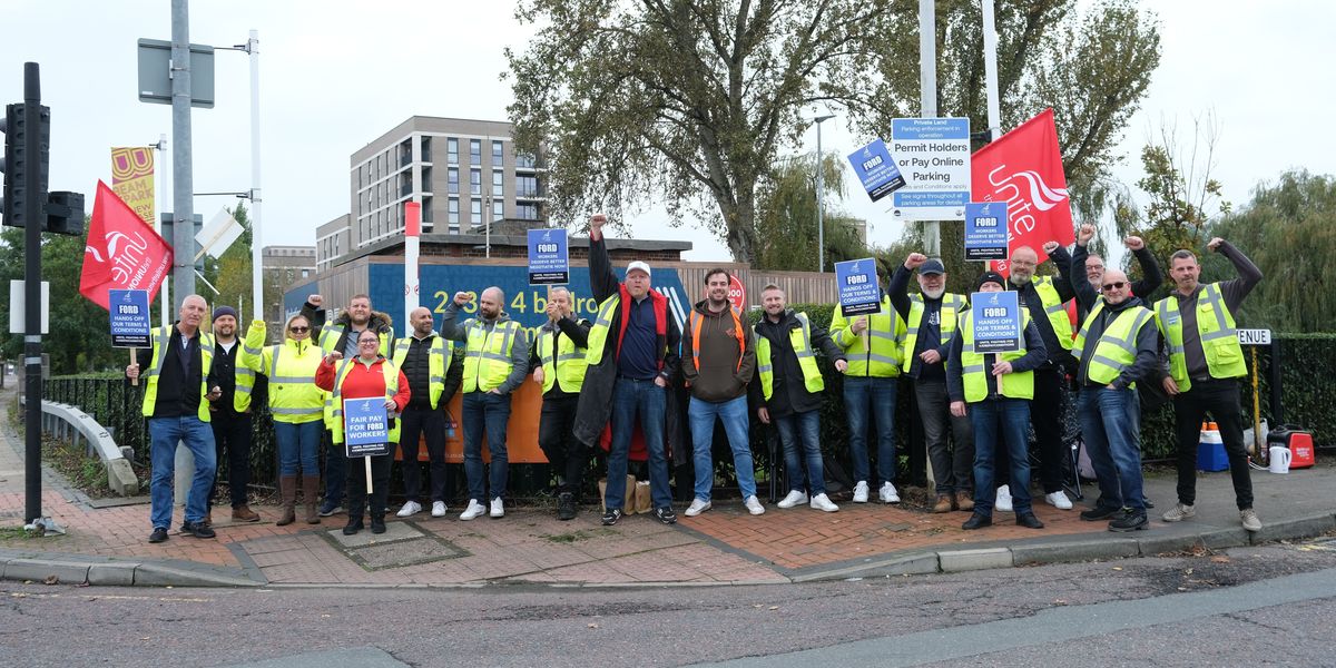 NextImg:Ford staff to strike across the UK this week as major car brand launches 'direct assault on workers'