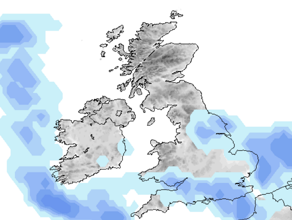 Forecast map