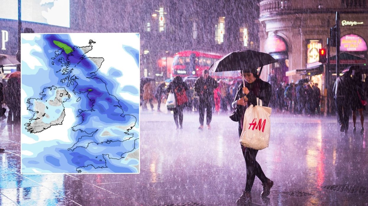 UK weather forecast: Britain to be battered by ferocious winds with heavy rain to cause misery