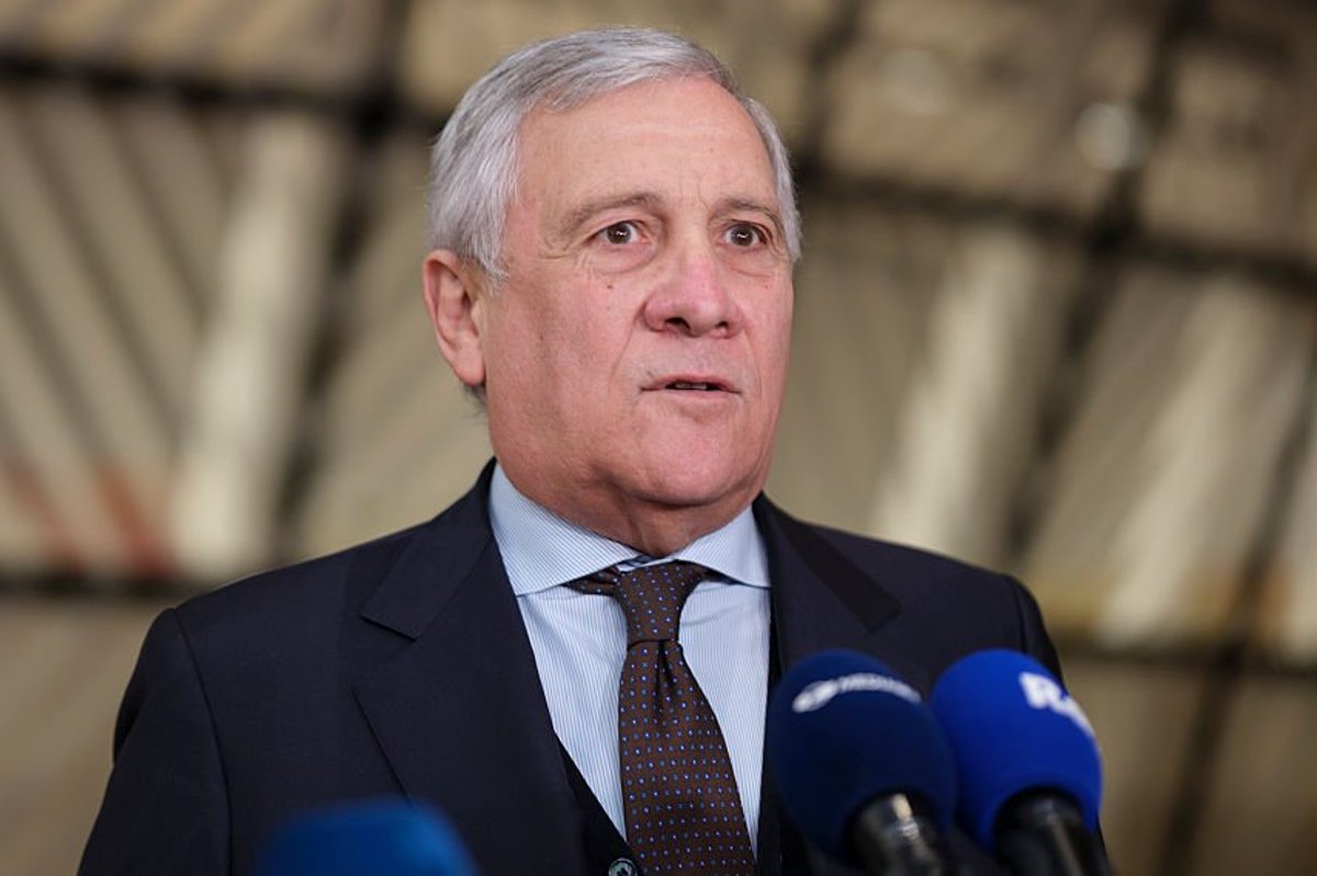 Foreign Minister Antonio Tajani
