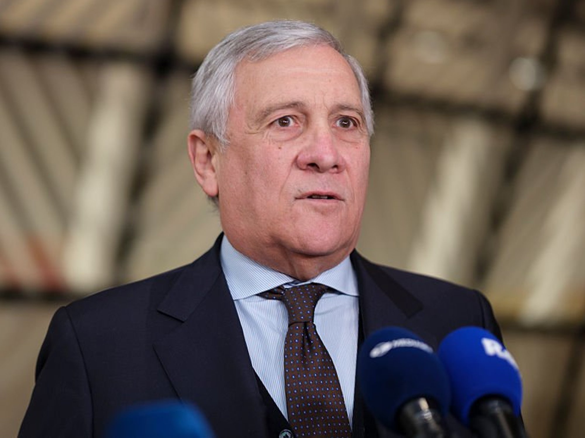 Foreign Minister Antonio Tajani