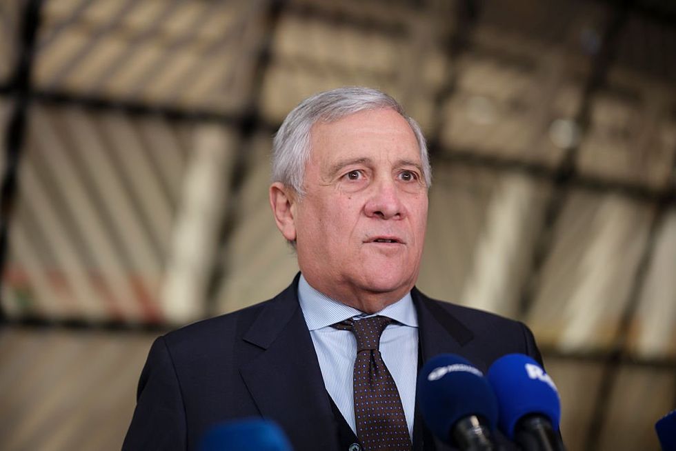 Foreign Minister Antonio Tajani