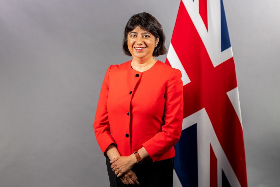 Foreign Office minister Seema Malhotra