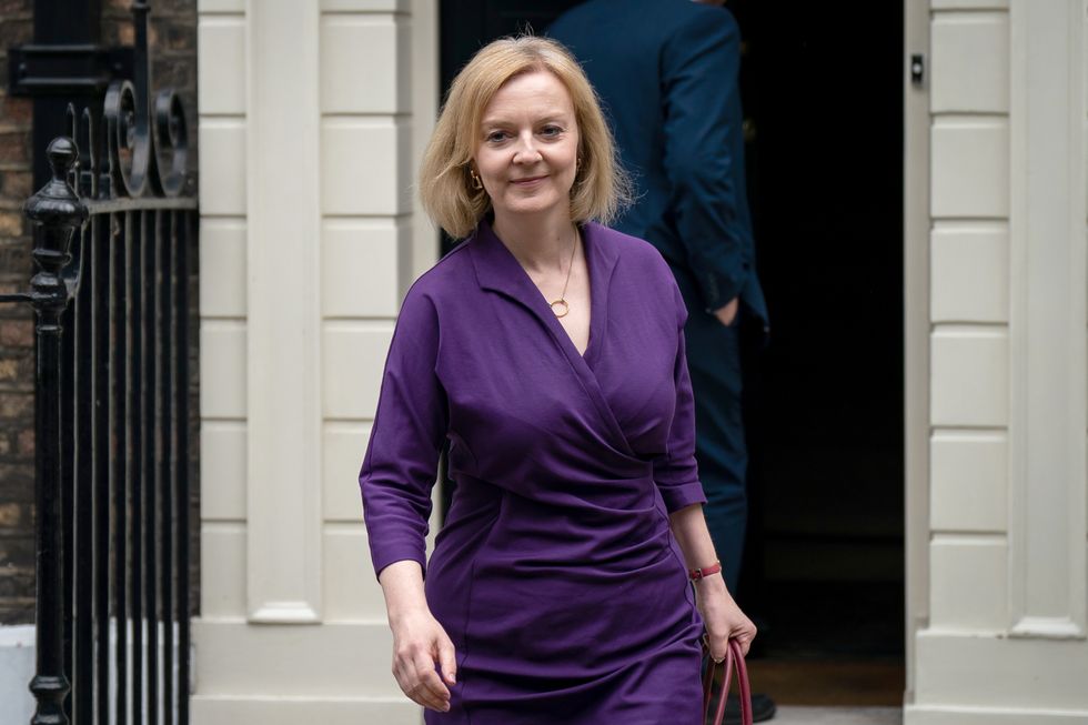 Foreign Secretary and Conservative leadership candidate Liz Truss