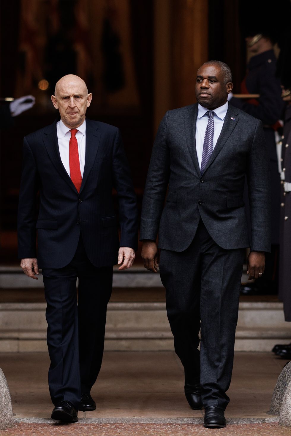 Foreign Secretary David Lammy and Defence Secretary John Healey