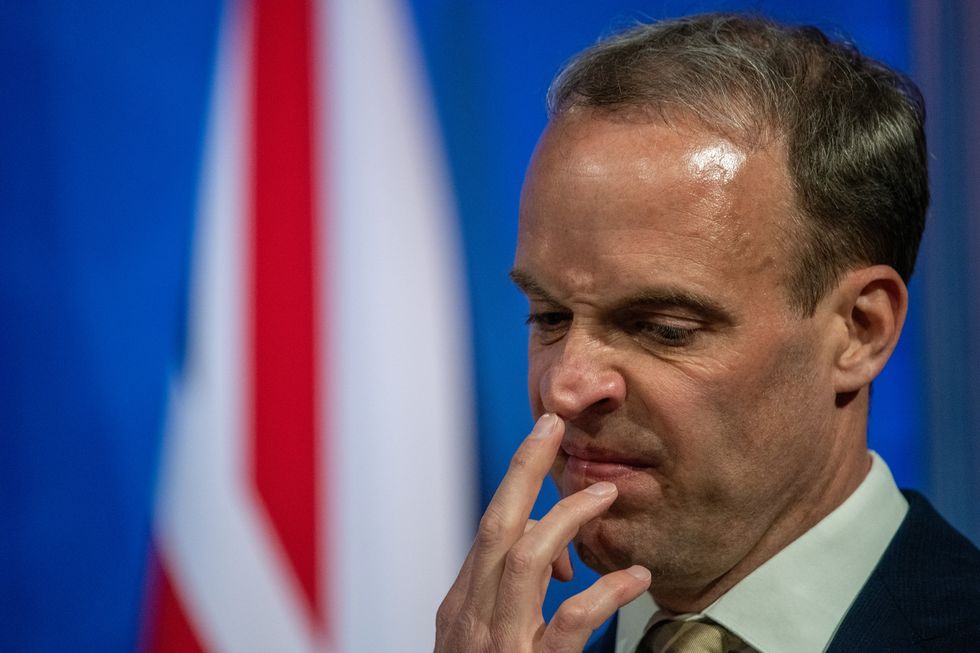 Foreign Secretary Dominic Raab
