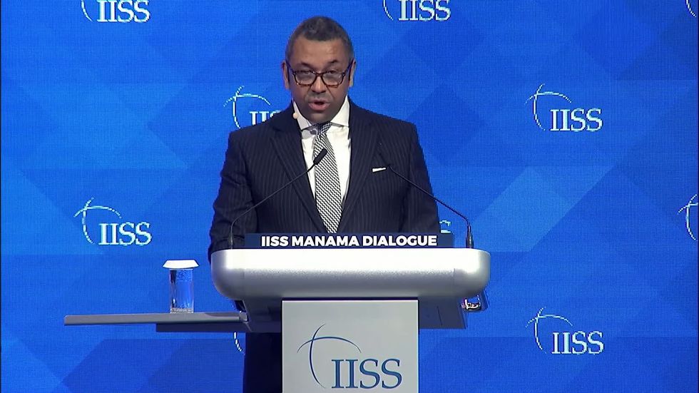 Foreign Secretary James Cleverly has warned that the threat from Iran\u2019s nuclear programme is \u201cmore advanced than ever before\u201d.