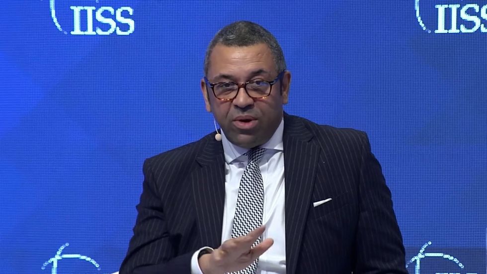 Foreign Secretary James Cleverly