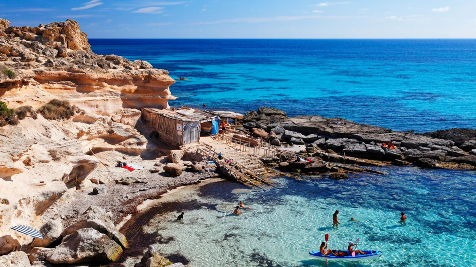 Formentera beach Spain