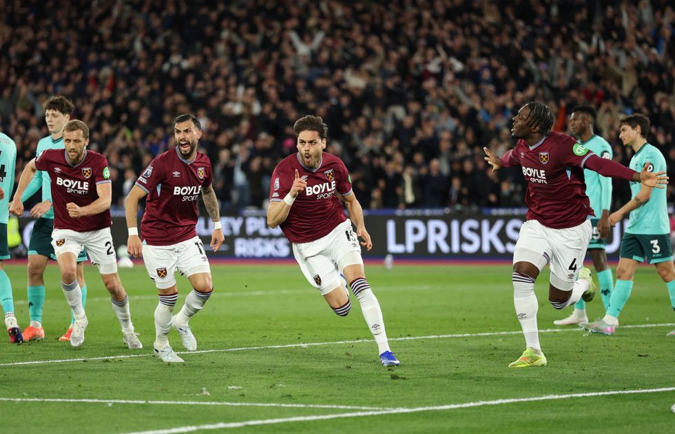 Former Arsenal star Konstantinos Mavropanos has plunged Tottenham into the relegation zone