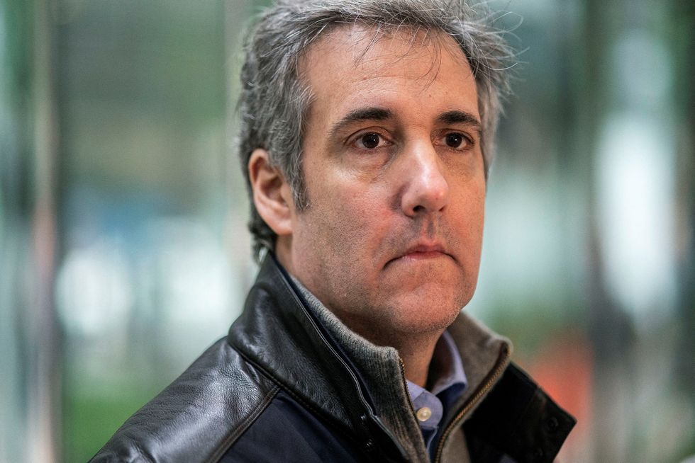 Former attorney for former U.S. President Donald Trump, Michael Cohen, arrives to be deposed by Trump lawyers in New York