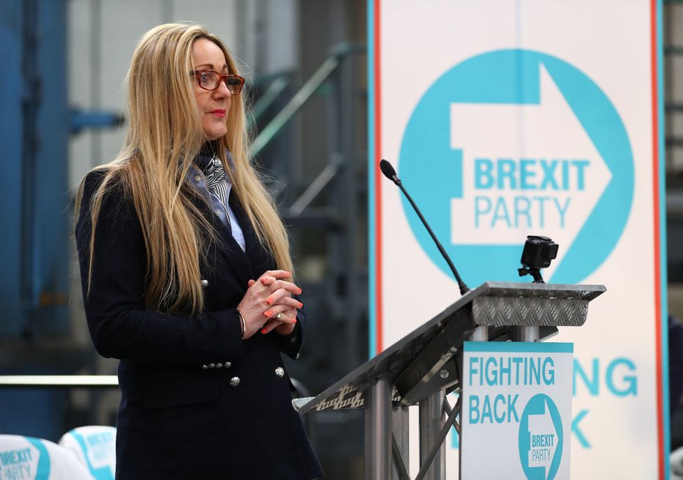Former Brexit Party MEP June Mummery
