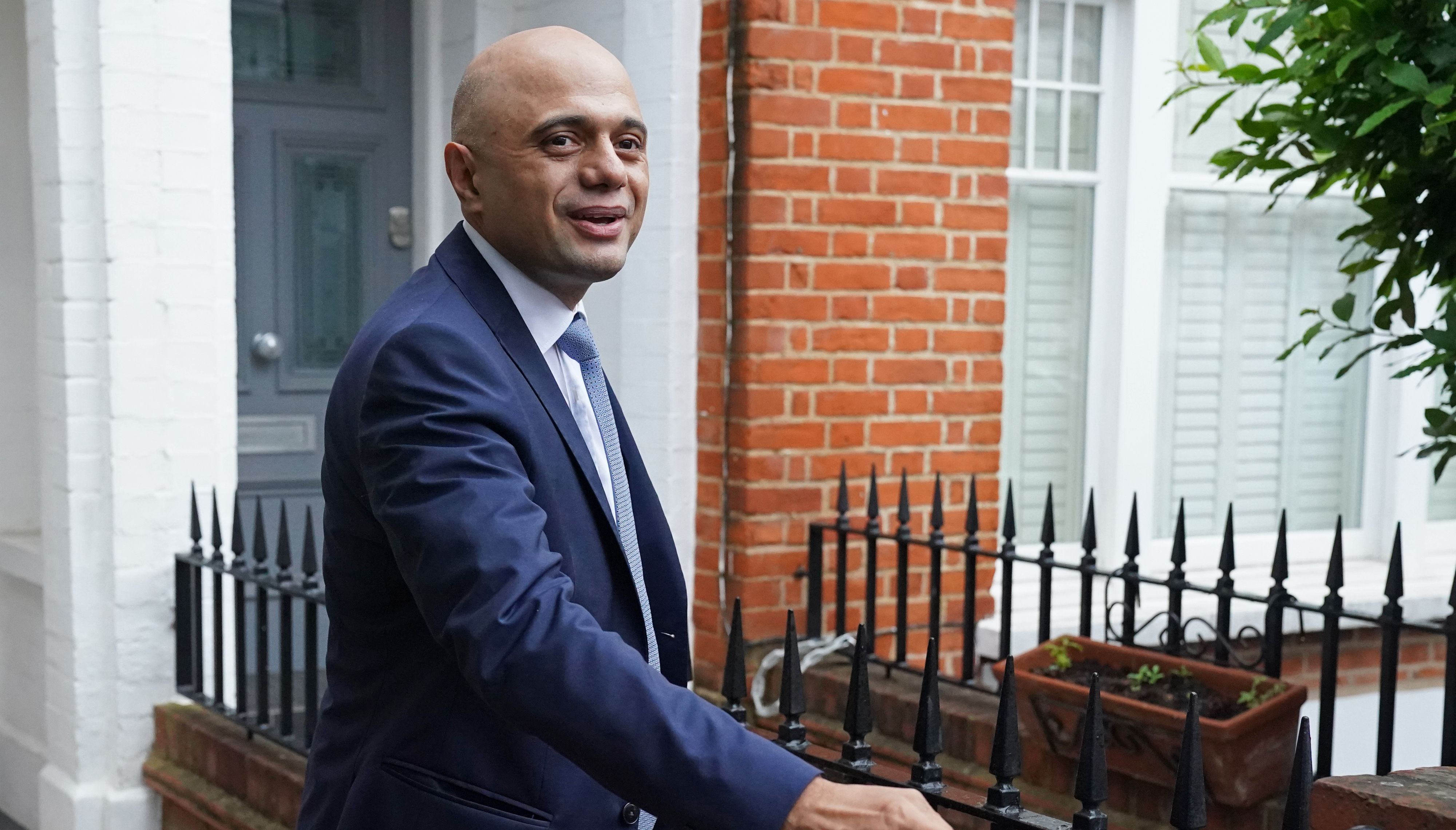 Former chancellor of the exchequer Sajid Javid after he was appointed as Secretary of State for Health and Social Care.