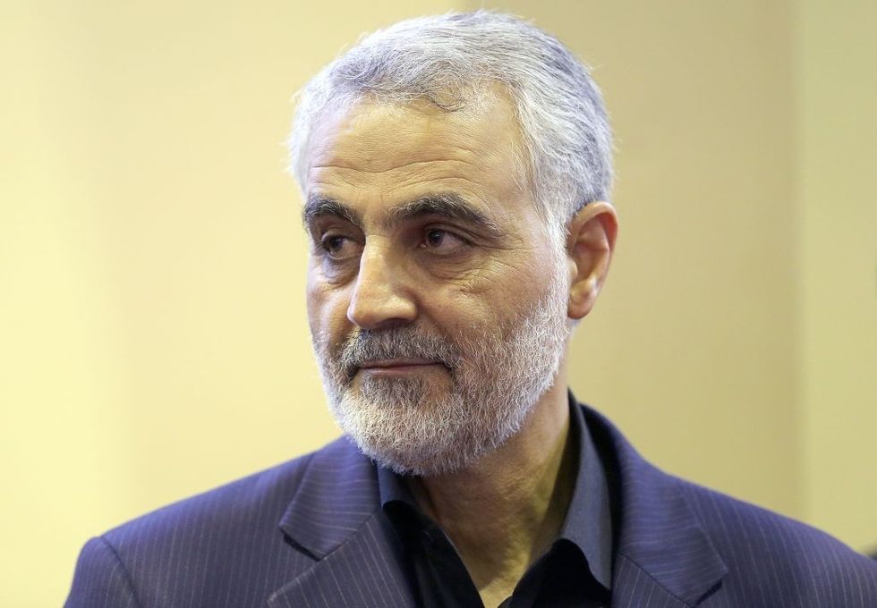 Former commander of the Iranian Revolutionary Guard's Quds Force, Gen. Qassem Soleimani