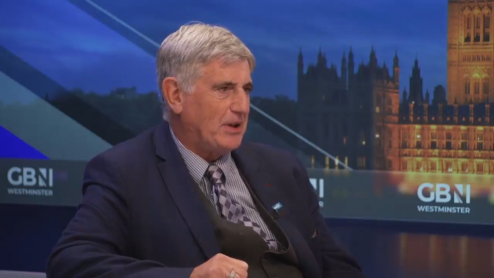 Former Director General of UK Border Force Tony Smith speaking to GB News