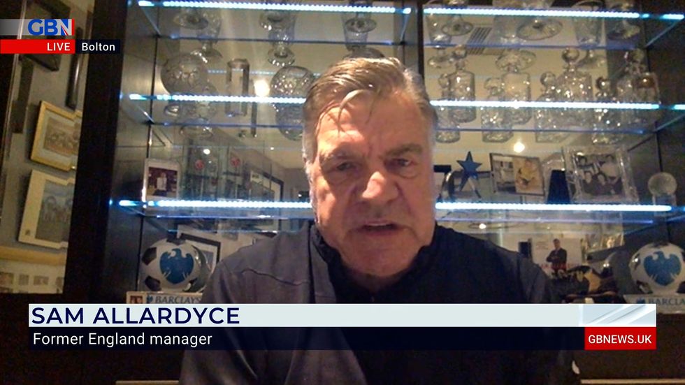 Former England manager Sam Allardyce