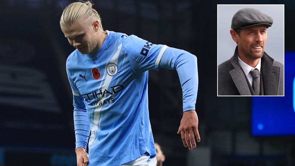 Former England striker Peter Crouch delivered a typically witty response after Erling Haaland paid tribute to him with the famous \u201crobot\u201d celebration during Manchester City\u2019s 3\u20131 victory over Bournemouth on Sunday