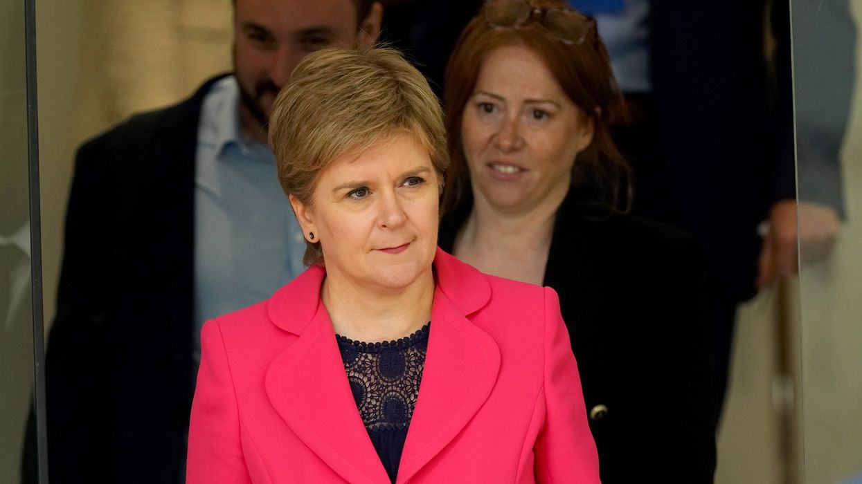 Former first minister of Scotland Nicola Sturgeon leaves after giving evidence to the UK Covid-19 Inquiry at Dorland House in London