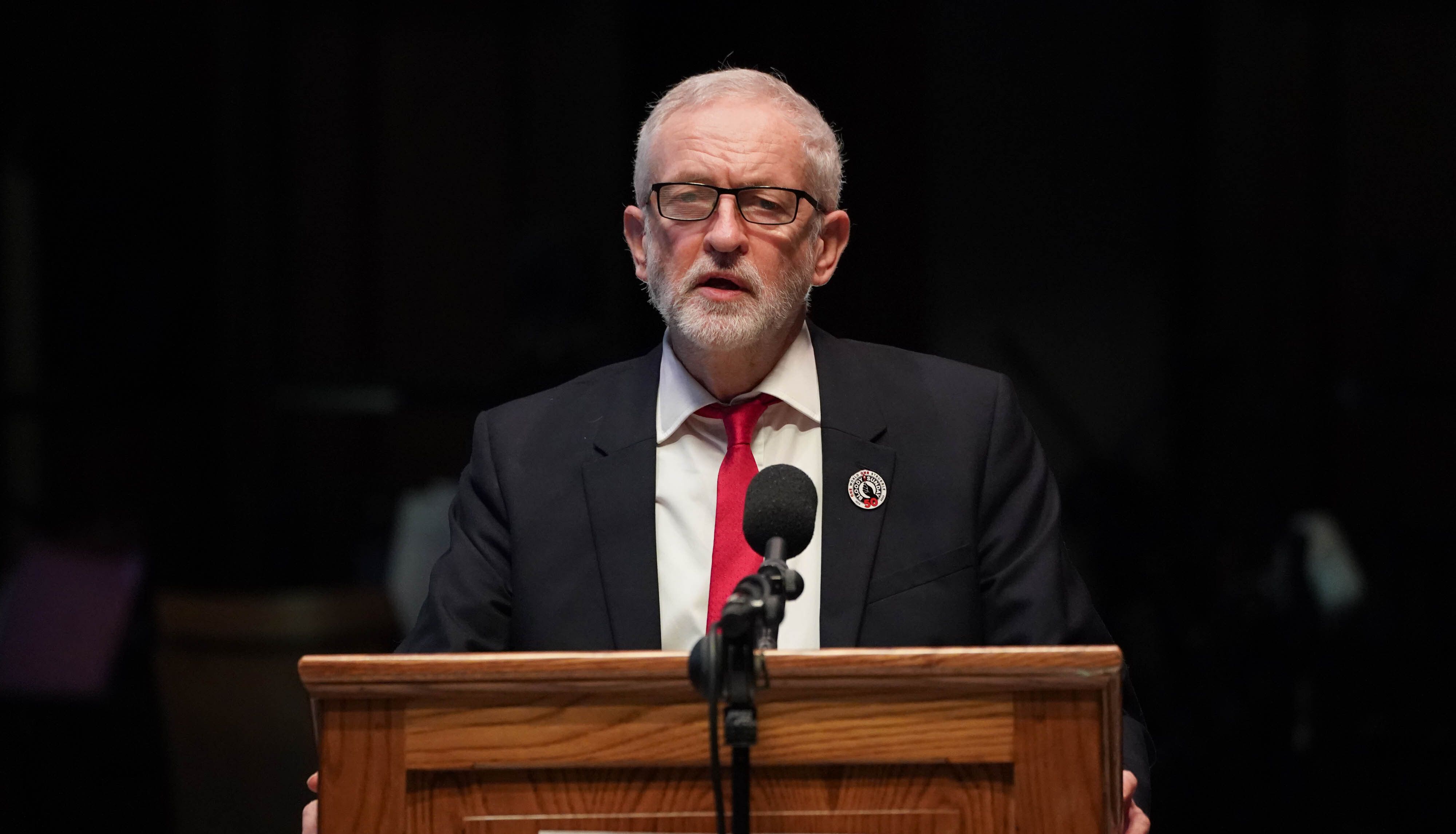 Former Labour leader Jeremy Corbyn