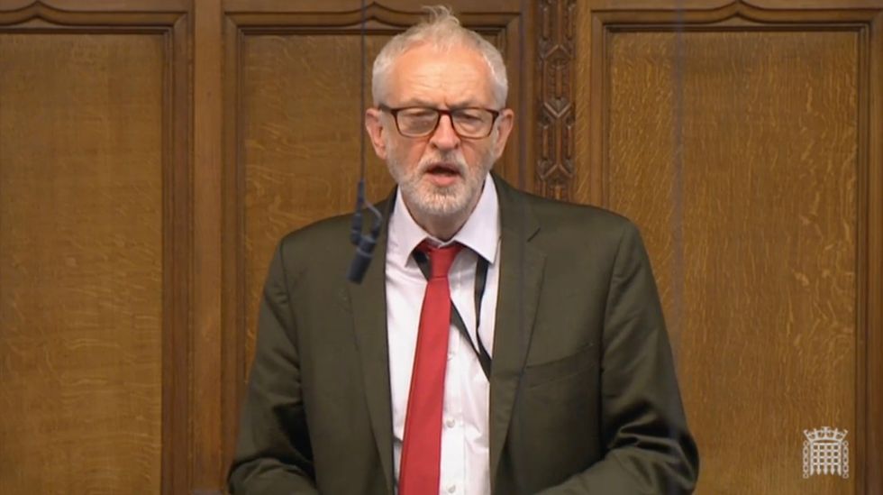 Former Labour Party leader Jeremy Corbyn