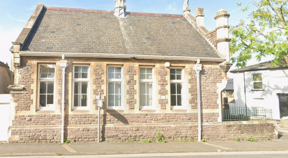 Former library in Abergavenny