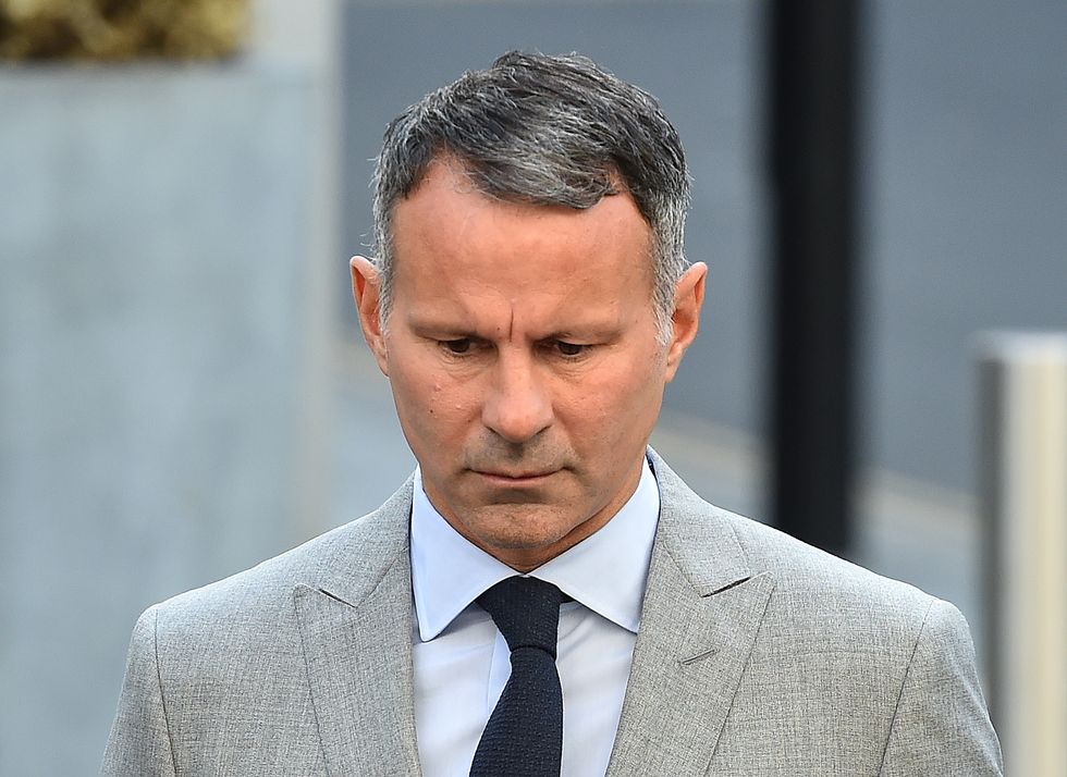 Former Manchester United footballer Ryan Giggs arrives at Manchester Crown Court where he is accused of controlling and coercive behaviour against ex-girlfriend Kate Greville between August 2017 and November 2020. Picture date: Tuesday August 30, 2022.