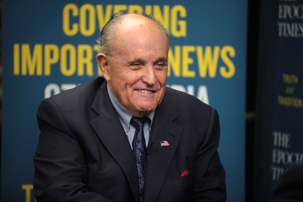 Former Mayor Rudy Giuliani