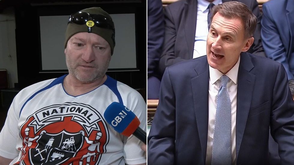 Former Miner and Jeremy Hunt