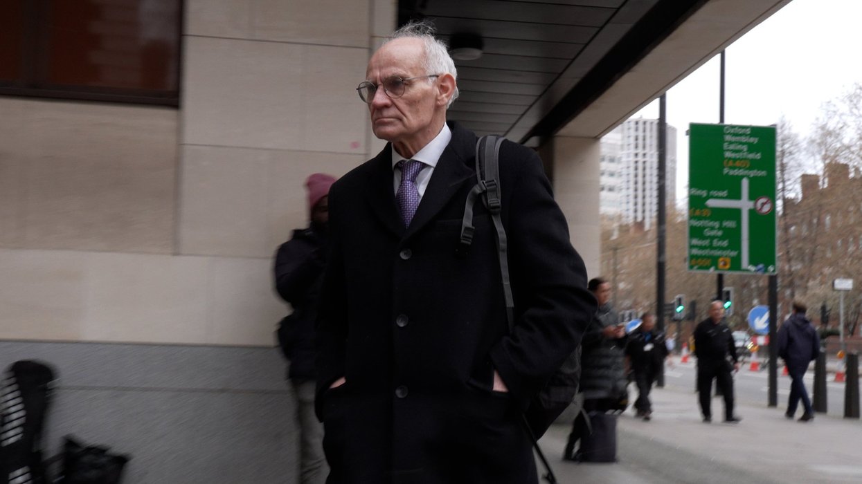 Former MP Crispin Blunt arrives at Westminster Magistrates Court