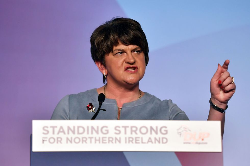 Former Northern Irish First Minister Arlene Foster