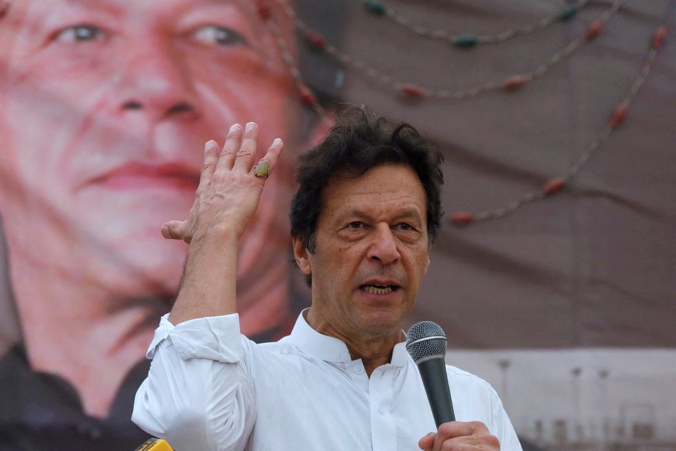 Former Pakistan PM Imran Khan