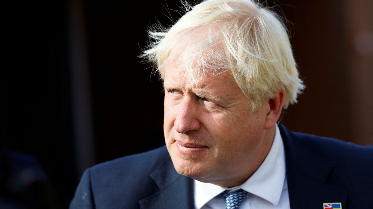 Former Prime Minister Boris Johnson