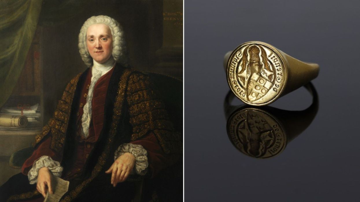 Former prime minister George Grenville's ring