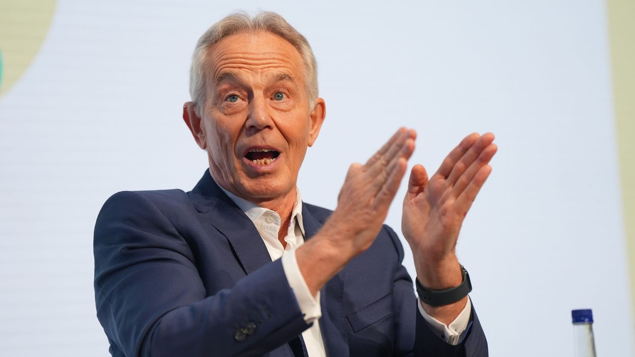 Former Prime Minister Sir Tony Blair