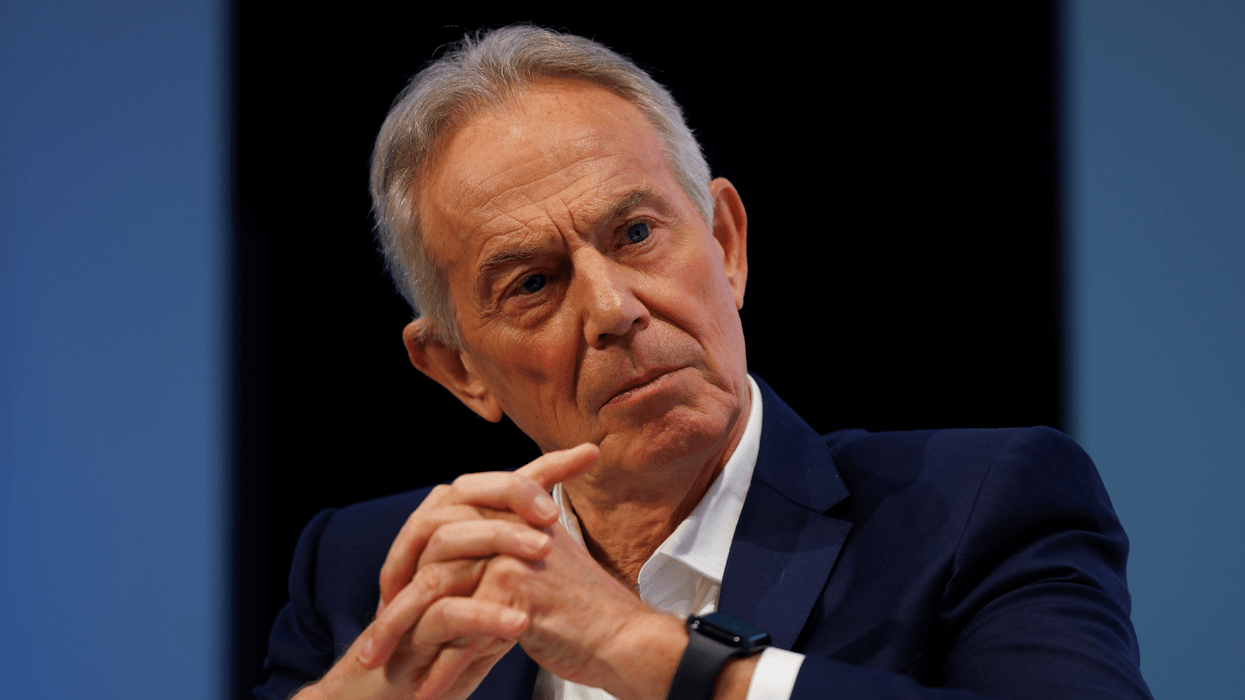 Former prime minister Sir Tony Blair
