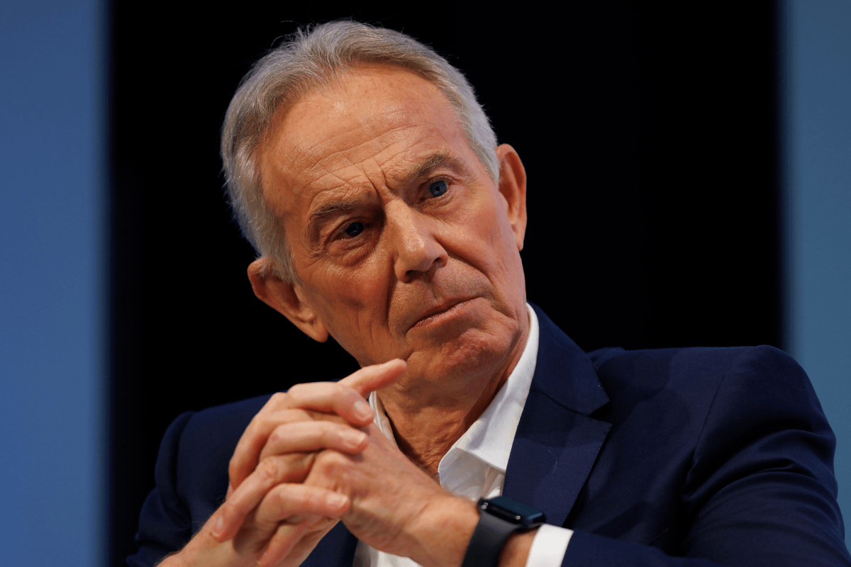 Former prime minister Sir Tony Blair