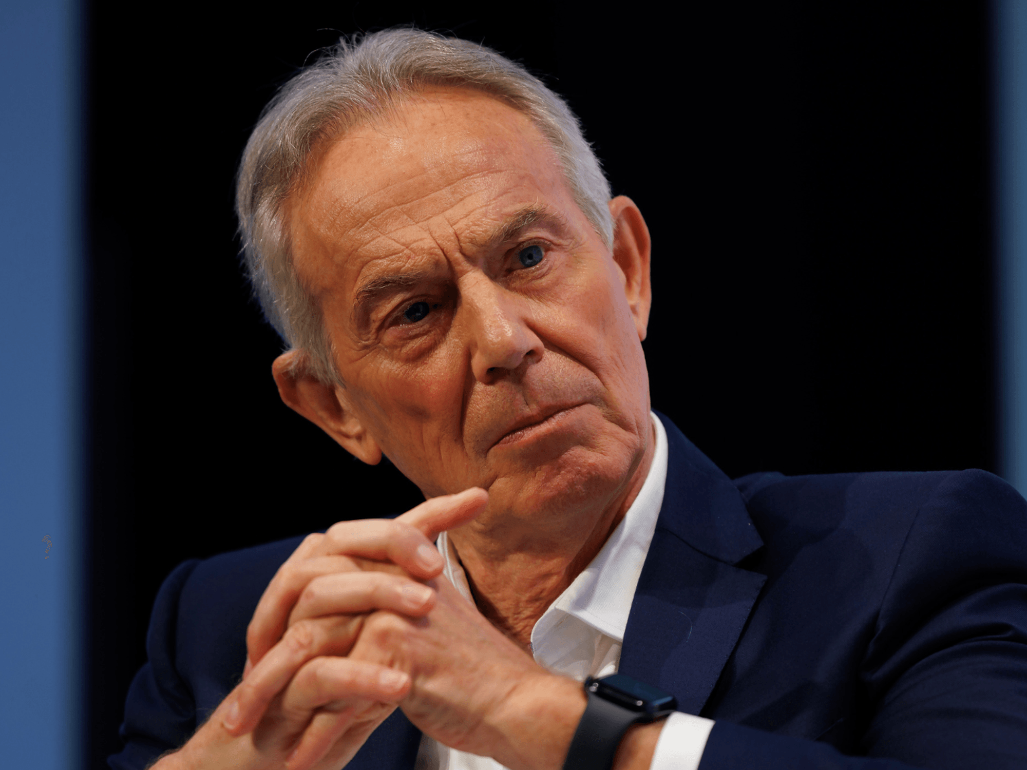 Former prime minister Sir Tony Blair