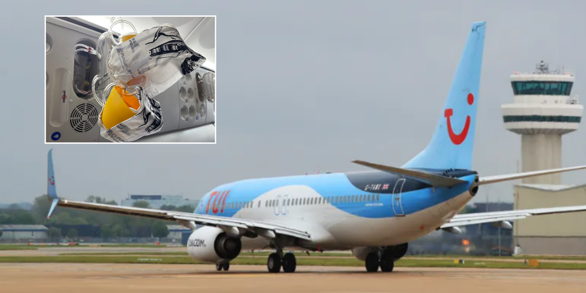 NextImg:TUI flight forced to make emergency landing in UK after pilot 'missed' error message - leaving passengers at risk of passing out