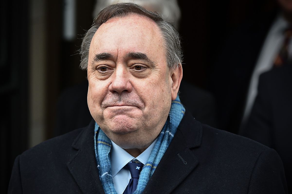 Former Scottish First Minister Alex Salmond departs Edinburgh High Court