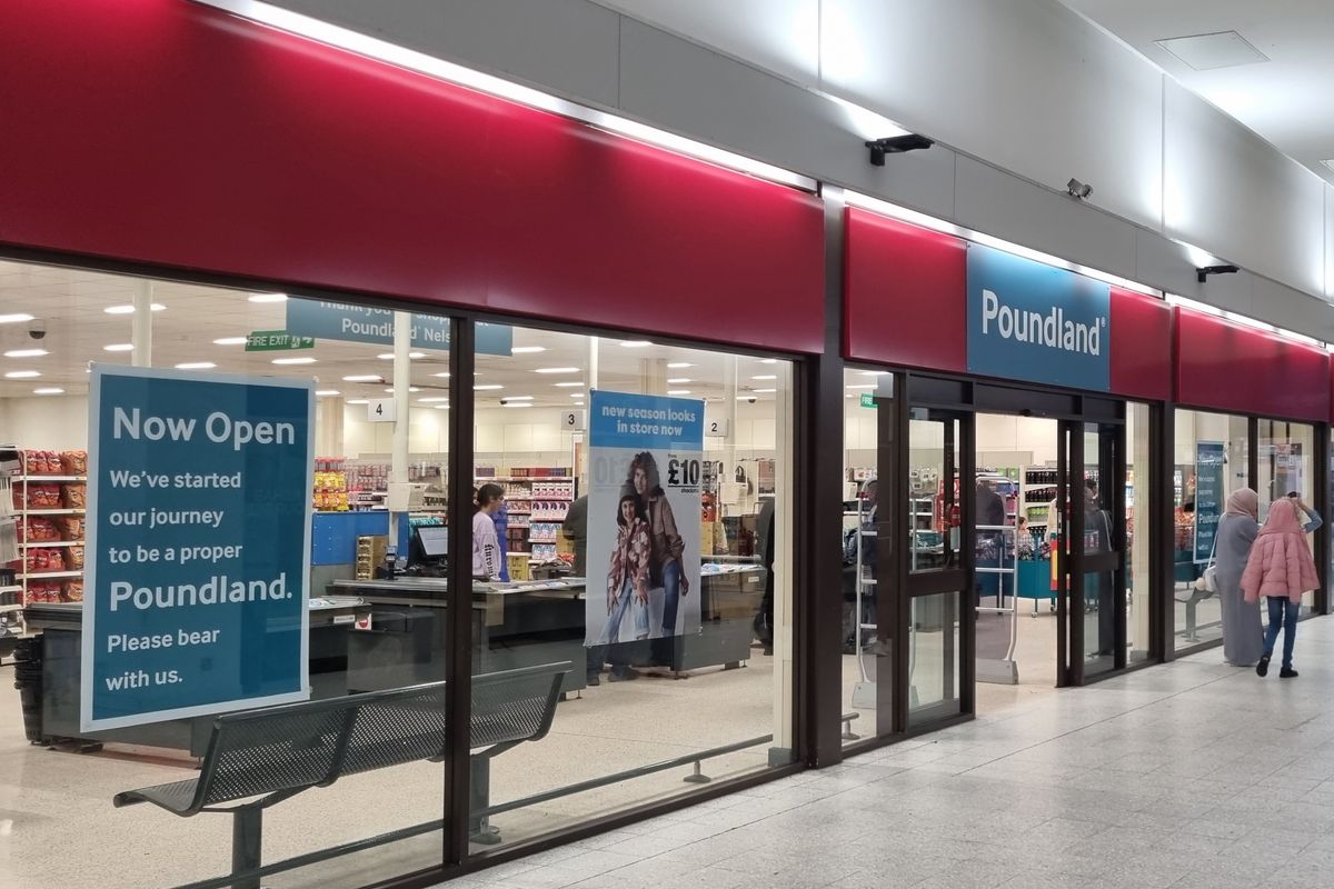 Former Wilko store reopened as Poundland in Nelson