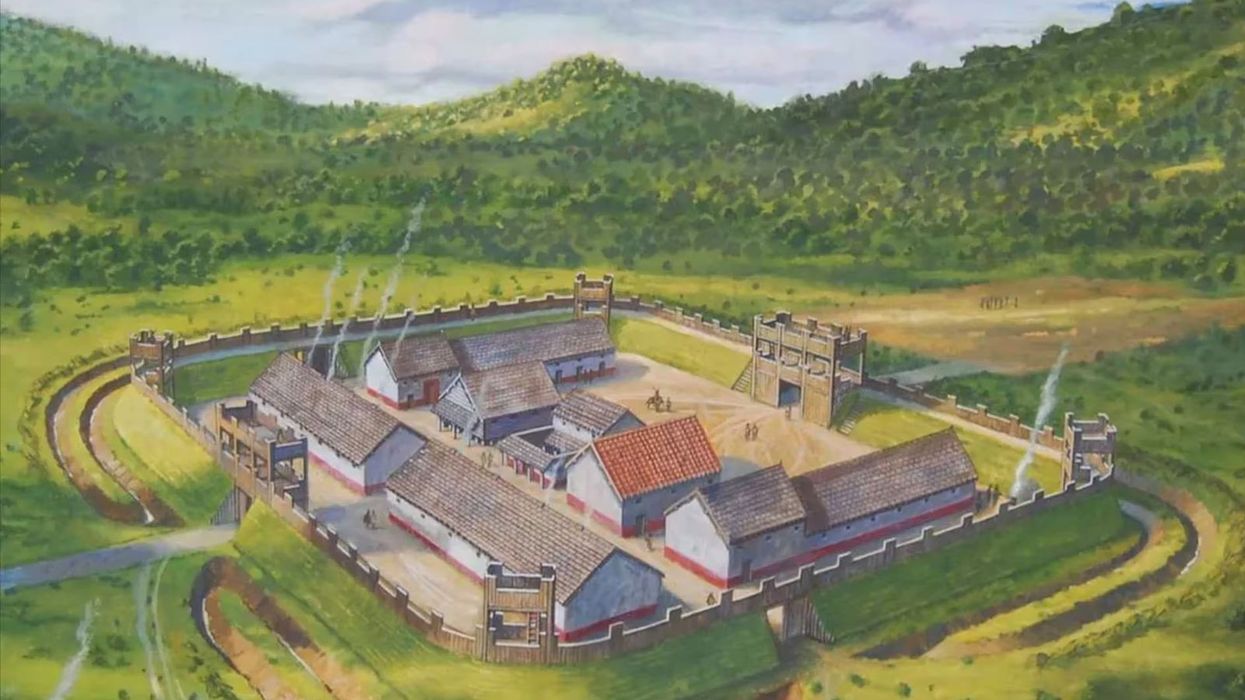 Fort which has been found in Pembrokeshire