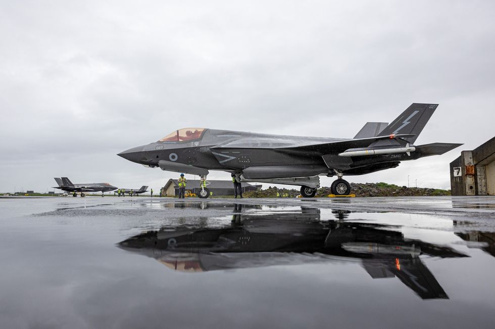 Four cutting-edge F-35B combat jets were stationed in Iceland for the first time last year