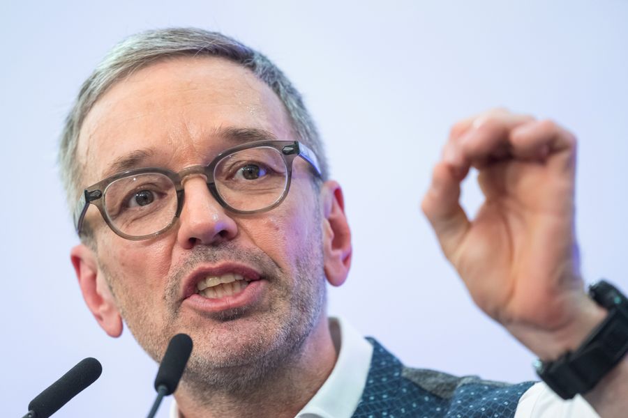 FPO leader Herbert Kickl