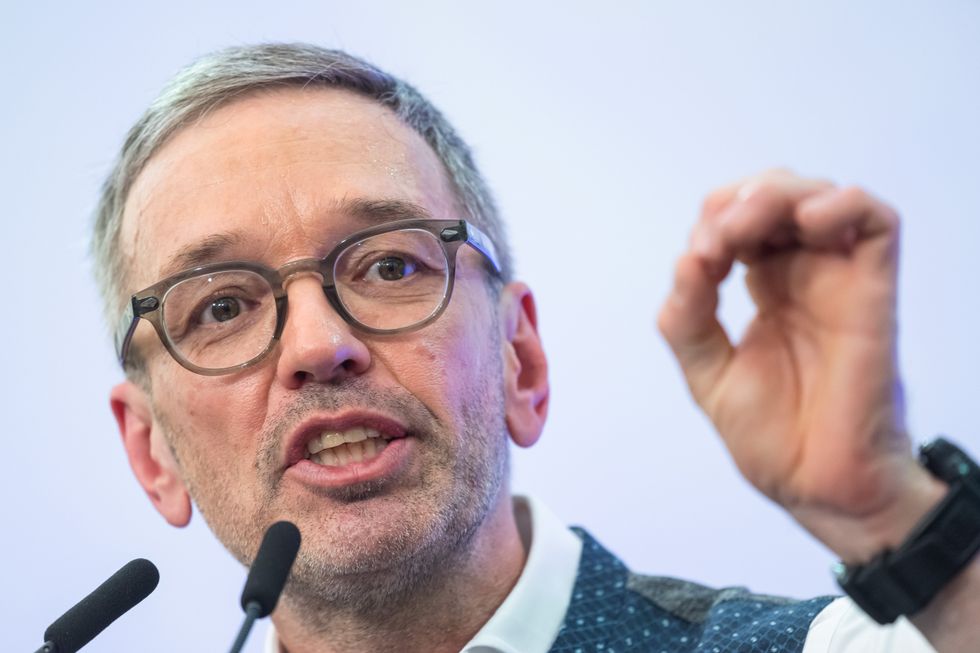 FPO leader Herbert Kickl